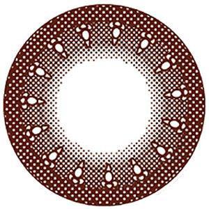 Lucia 1-Day Veil Brown (10pk) Colored Contacts Circle Lenses - EyeCandys