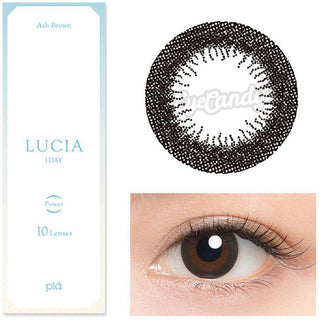 Lucia 1-Day Natural Black (10pk) Colored Contacts Circle Lenses - EyeCandys