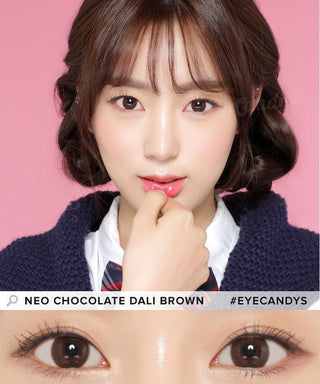 NEO Dali Chocolate Brown (Custom Toric) Color Contacts for Astigmatism - EyeCandys
