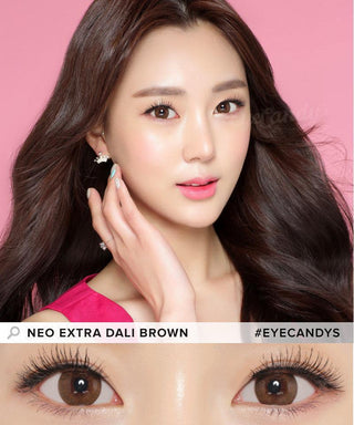 NEO Extra Dali Brown (Custom Toric) Color Contacts for Astigmatism - EyeCandys