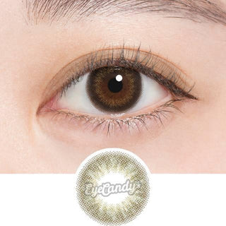 N's Collection Matcha Latte Hazel (10pk) Colored Contacts Circle Lenses - EyeCandys