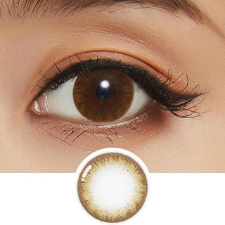 EyeCandys Pink Label Pointe Brown Colored Contacts Circle Lenses - EyeCandys