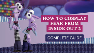 Fear character from Pixar’s Inside Out 2 animated movie