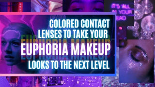 Colored Contact Lenses To Take Your Euphoria Makeup Looks To The Next Level
