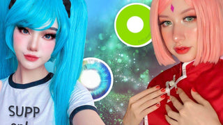 EyeCandys colored contact lenses cosplay