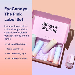 Pink Label Set (4 Pairs)