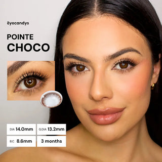 Pink Label Pointe Choco (Custom Toric for Astigmatism) - EyeCandys