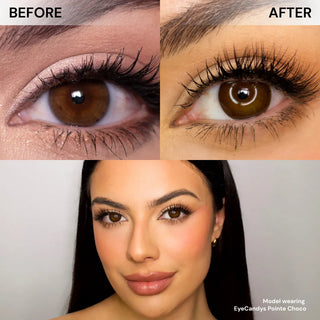 Pink Label Pointe Choco (Custom Toric for Astigmatism) - EyeCandys