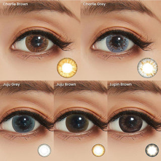 Eye-drated Set (5 Pairs) Color Contact Lens - EyeCandys