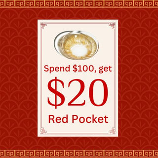 EyeCandys Red Pocket New Year Sale – Exclusive Deals on Contact Lenses & Accessories for Lunar New Year