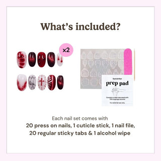 Blood Wedding Press-On Nails