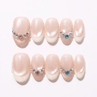 Bubbly Press-On Nails