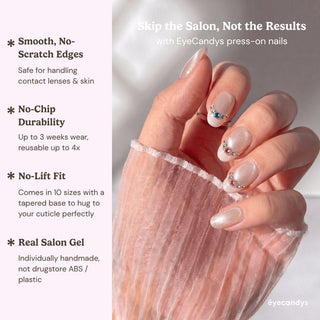 Bubbly Press-On Nails