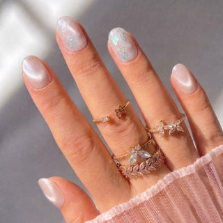 Champagne Toast Press-On Nails