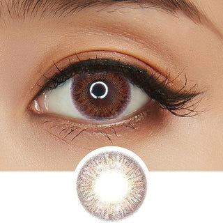 Pink Label Diana Brown Colored Contacts Circle Lenses - EyeCandys