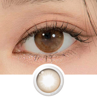 DooNoon Glam 1-Day Brown (10pk) Colored Contacts Circle Lenses - EyeCandys