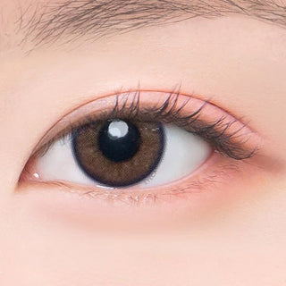 DooNoon I On Brown Natural Color Contact Lens for Dark Eyes - EyeCandys