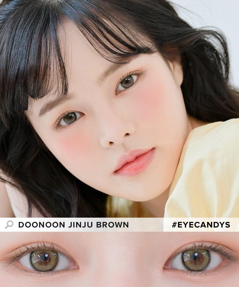 DooNoon Jinju 1-Day Brown (10pk) Natural Color Contact Lenses
