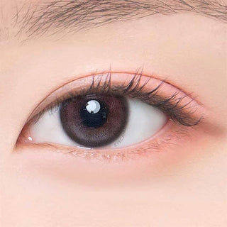 DooNoon Jinju Shell 1-Day Burgundy (10pk) Colored Contacts Circle Lenses - EyeCandys