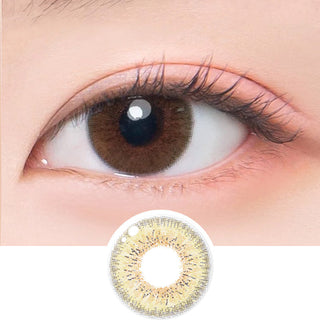 DooNoon Juicy 1-Day Brown (10pk) Colored Contacts Circle Lenses - EyeCandys
