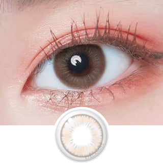 DooNoon Misty Brown (20pk) Color Contact Lens - EyeCandys