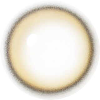 Design of the i-DOL Eyeis Melo Brown coloured contact lens from Eyecandys on a white background, showing the dotted patterns meant to mimic those of the human iris.