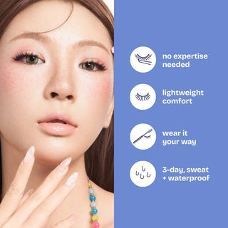 Hasom First Touch Strip Lashes - Fancy 02