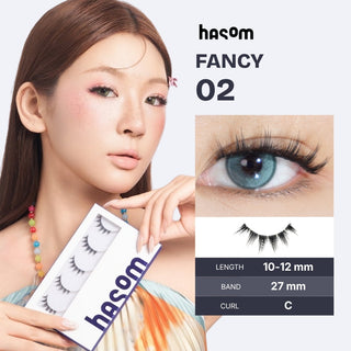 Hasom First Touch Strip Lashes - Fancy 02
