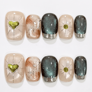 Field Note Press-On Nails
