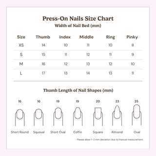 Field Note Press-On Nails