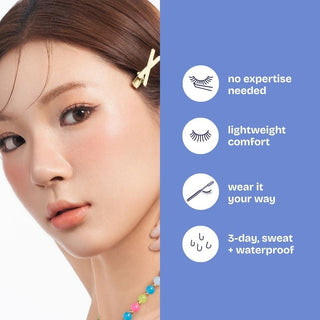 Hasom First Touch Strip Lashes - Fluffy 03