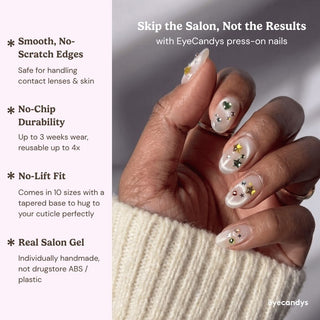 Gem-maxxed Press-On Nails