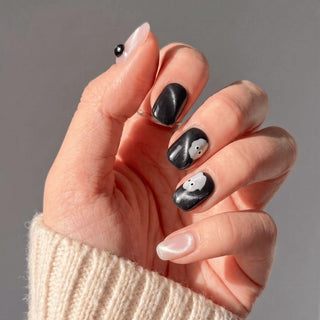 Ghosted Press-On Nails
