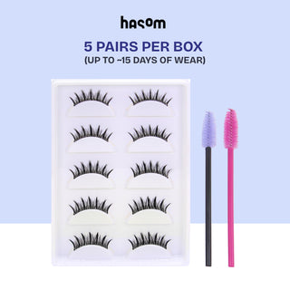 Hasom First Touch Strip Lashes - Glamorous 01