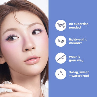 Hasom First Touch Strip Lashes - Glamorous 02
