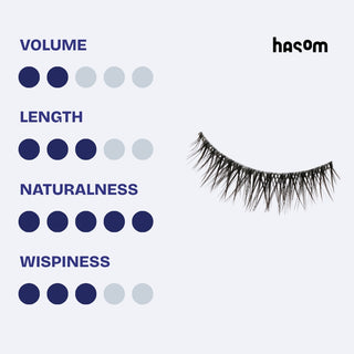 Hasom First Touch Strip Lashes - Glamorous 03