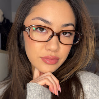 Side Eye Rectangular Glasses