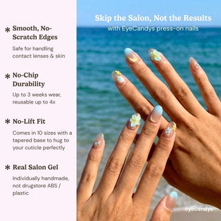 Lei'd Back Press-On Nails