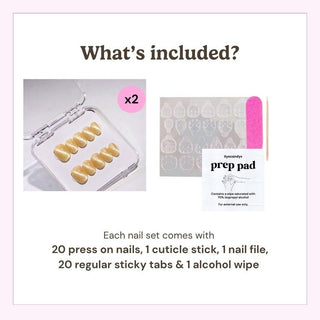 Lemon Drops Press-On Nails