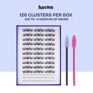 Hasom First Touch Lash Clusters - Luxury 02