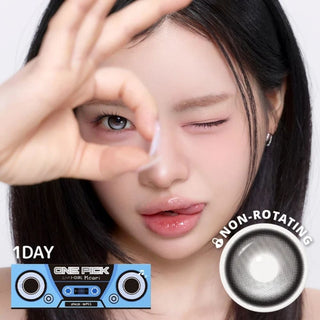 i-Sha One Pick Meari 1-Day Echo Glow Grey (10pk)