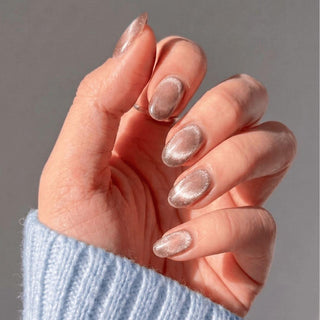 Mocha Mirror Press-On Nails