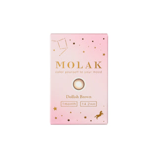 Molak 1-Day Dollish Brown (10pk)