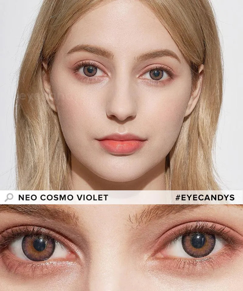 Buy NEO Cosmo Violet Colour Contact Lenses | EyeCandys