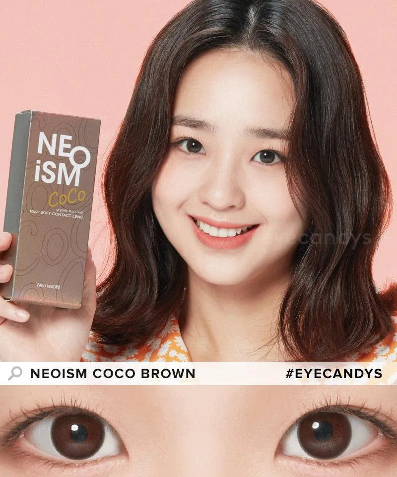 Buy NEO Neoism Coco Brown Colored Contacts | EyeCandys