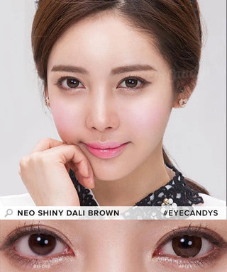 NEO Weekly Shiny Dali Brown (12pk) (KR) Colored Contacts Circle Lenses - EyeCandys