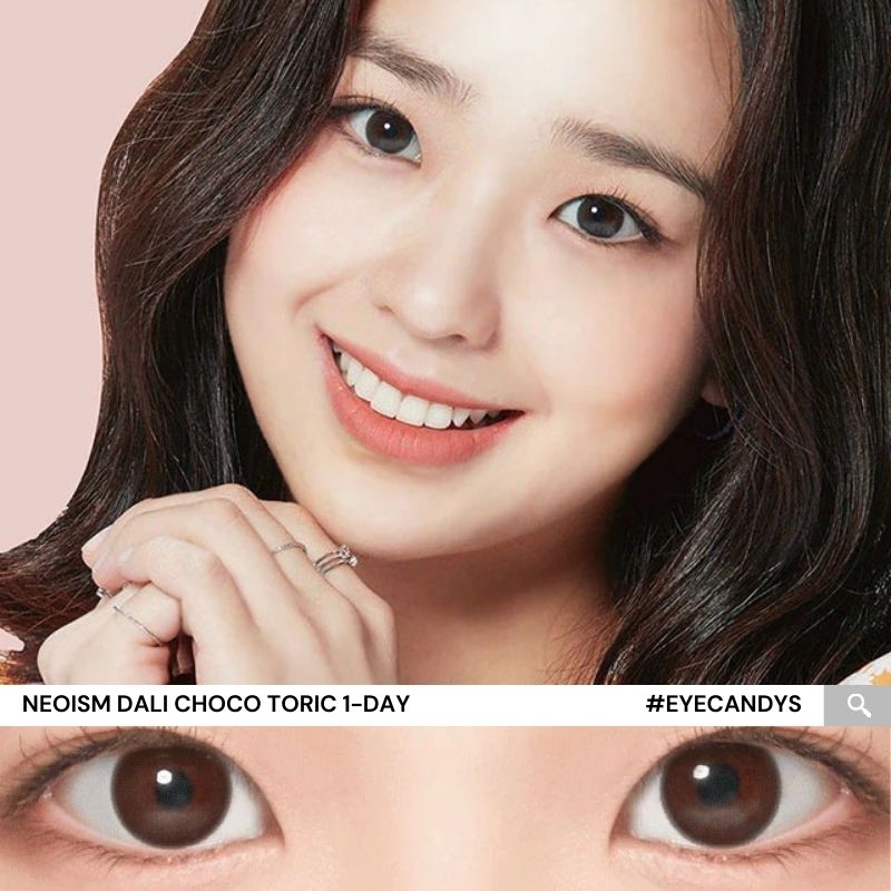 Neoism Dali Choco Colored Contacts for Astigmatism (Toric) | EyeCandys