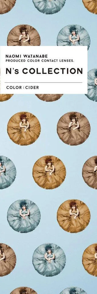 N's Collection Cider Grey (10pk) Natural Color Contact Lens for Dark Eyes - EyeCandys