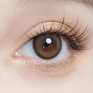 Olola Blurring Brown Colored Contacts Circle Lenses - EyeCandys
