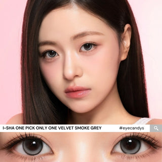 i-Sha One Pick Only One 1-Day Velvet Smoke Grey (10pk)